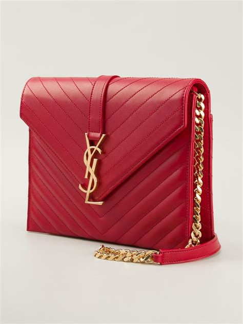 red saint laurent|saint laurent handbags.